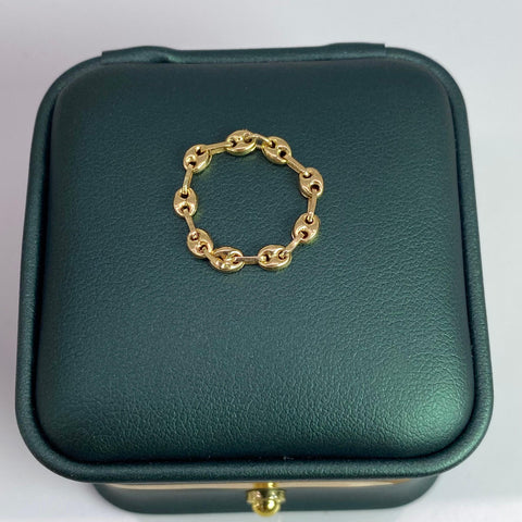 Anillo GC Oro amarillo 18k / Talla 2 1/4 / 0,60 Gr