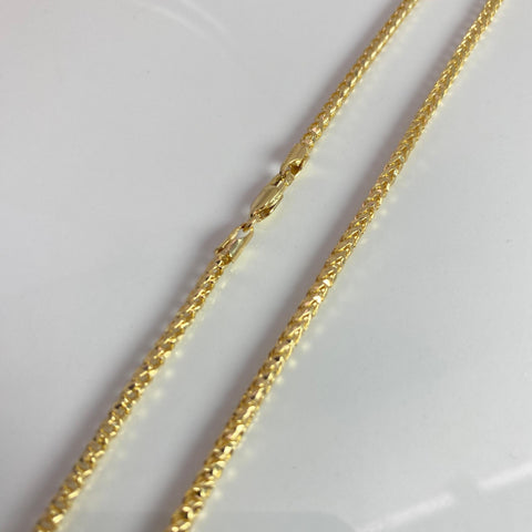 Cadena Italy Franco Especial (L) Oro amarillo 18k +3 / 20,72 Gr / 2,2 mm / 50 Cm *