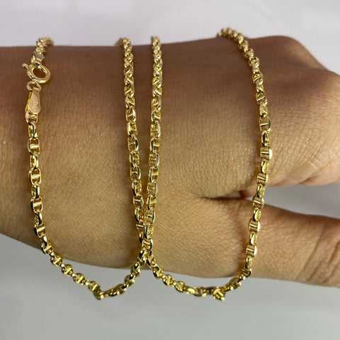 Cadena Italy GC Oro amarillo 18k 4,75 Gr / 2,4 mm / 60 Cm *