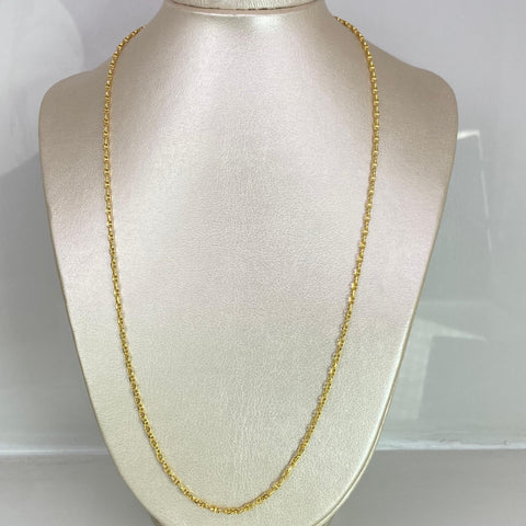 Cadena Italy GC Oro amarillo 18k 4,75 Gr / 2,4 mm / 60 Cm *