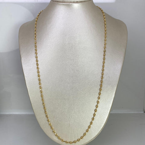 Cadena GC Diamantada Oro amarillo 18k 7,59 Gr / 3 mm / 60 Cm
