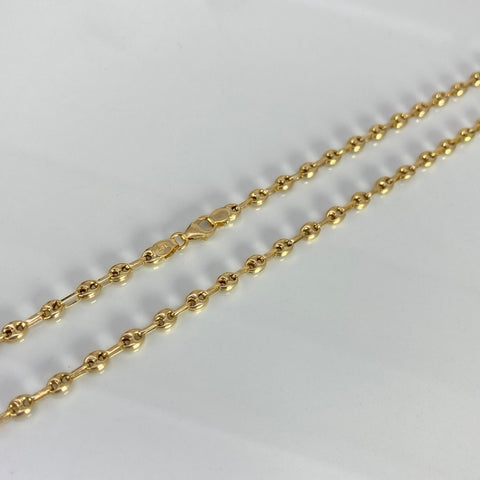 Cadena GC Eslabón Marino Oro amarillo 18k 7,25 Gr / 3,8 mm / 50 Cm *