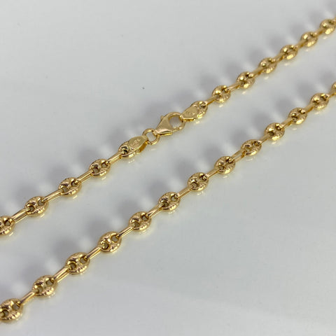 Cadena GC Diamantada Oro amarillo 18k 7,59 Gr / 3 mm / 60 Cm