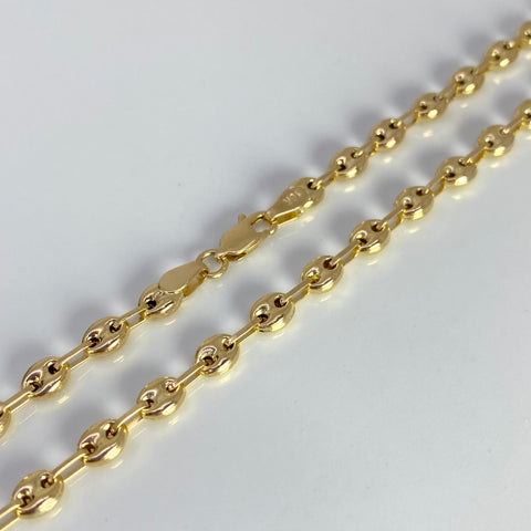 Cadena GC Eslabón Marino Oro amarillo 18k 11,74 Gr / 4,3 mm / 45 Cm *