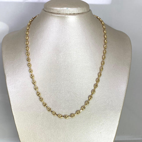 Cadena GC Eslabón Marino Oro amarillo 18k 11,74 Gr / 4,3 mm / 45 Cm *