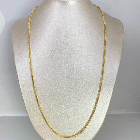 Cadena Italy Franco Oro amarillo 18k +2 / 8,85 Gr / 2 mm / 60 Cm *