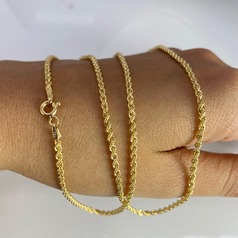 Cadena Italy Lazo Oro amarillo 18k +1 / 3,47 Gr / 2 mm / 60 Cm *