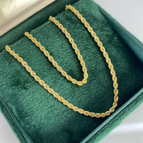 Cadena Italy Lazo Oro amarillo 18k +1 / 3,92 Gr / 2,4 mm / 45 Cm