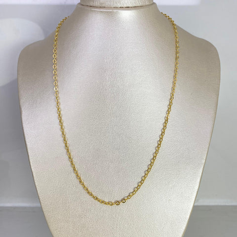 Cadena Italy Aro Seguido Oro amarillo 18k 2,51 Gr / 2,9 mm / 50 Cm *