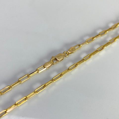 Cadena Italy Cajón Oro amarillo 18k 4,41 Gr / 2,5 mm / 45 Cm *