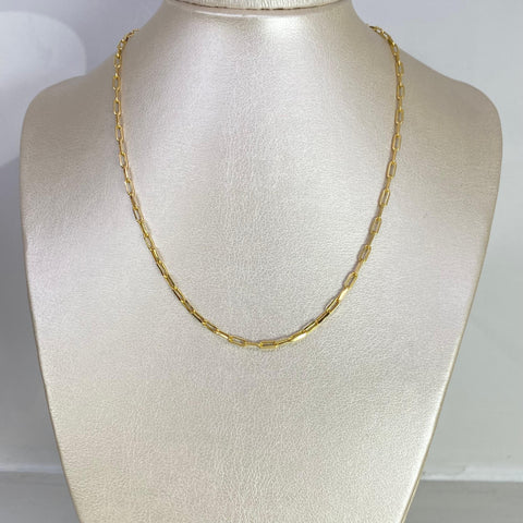 Cadena Italy Cajón Oro amarillo 18k 4,40 Gr / 2,5 mm / 45 Cm