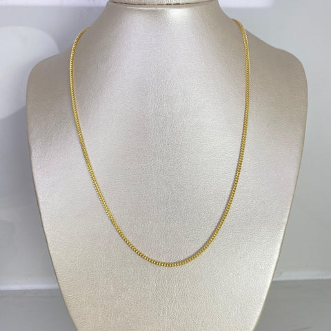 Cadena Italy Franco Oro amarillo 18k +2 / 5,0 Gr / 1,6 mm / 50 Cm *