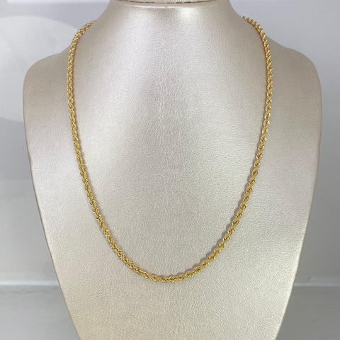 Cadena Italy Lazo Oro amarillo 18k +1 / 7,08 Gr / 3 mm / 50 Cm *
