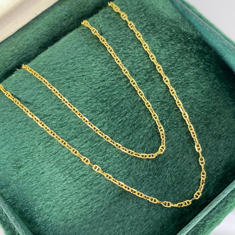 Cadena Italy GC Oro amarillo 18k 3,08 Gr / 1,3 mm / 50 Cm *