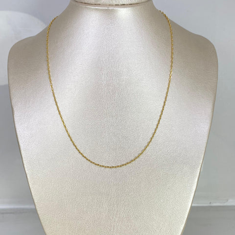 Cadena Italy GC Oro amarillo 18k 2,76 Gr / 1,3 mm / 45 Cm *