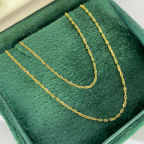 Cadena Italy GC Oro amarillo 18k 1,79 Gr / 1 mm / 50 Cm *