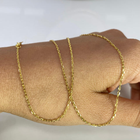 Cadena Italy GC Oro amarillo 18k 1,79 Gr / 1 mm / 50 Cm *