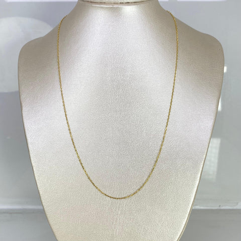 Cadena Italy GC Oro amarillo 18k 1,79 Gr / 1 mm / 50 Cm *