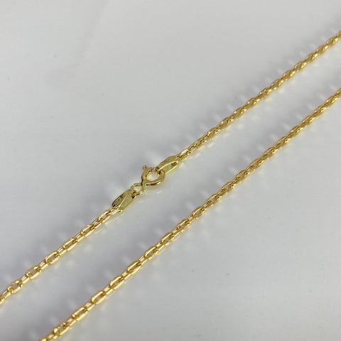 Cadena Italy Mini Cajón Oro amarillo 18k 2,94 Gr / 1,7 mm / 50 Cm *
