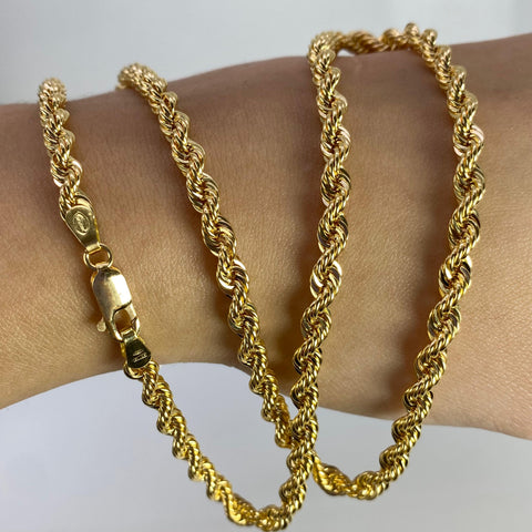 Cadena Italy Lazo Oro amarillo 18k +1 / 14,67 Gr / 4 mm / 60 Cm *