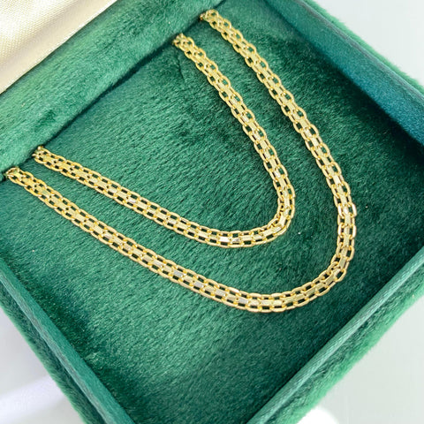 Cadena Italy China  Oro amarillo 18k 4,36 Gr / 2,9 mm / 45 Cm