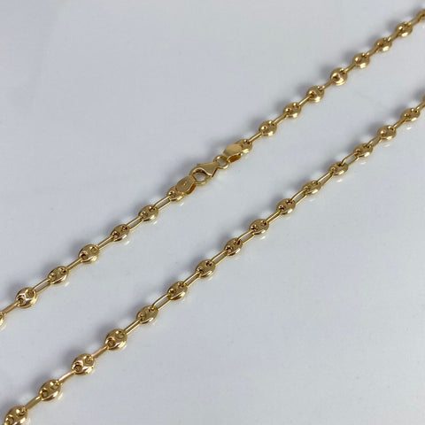 Cadena GC Eslabón Marino Oro amarillo 18k 4,74 Gr / 3,1 mm / 50 Cm *