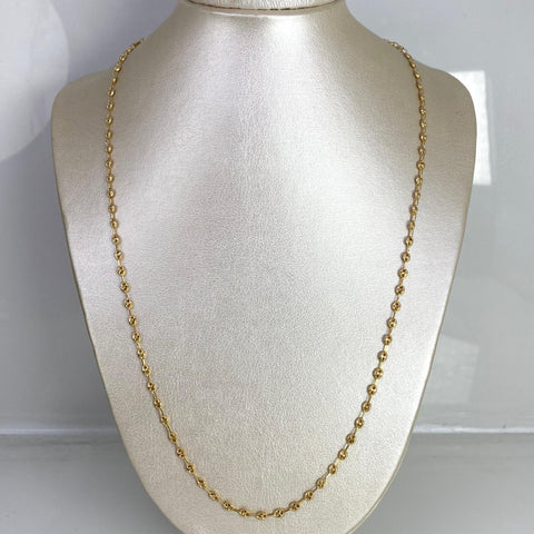 Cadena GC Eslabón Marino Oro amarillo 18k 5,62 Gr / 3,1 mm / 60 Cm *