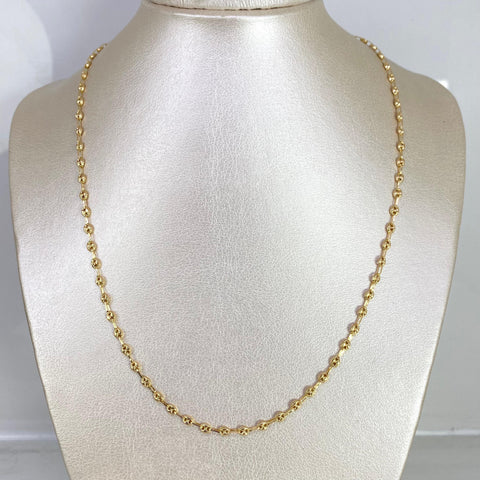 Cadena GC Eslabón Marino Oro amarillo 18k 4,62 Gr / 3,1 mm / 50 Cm *