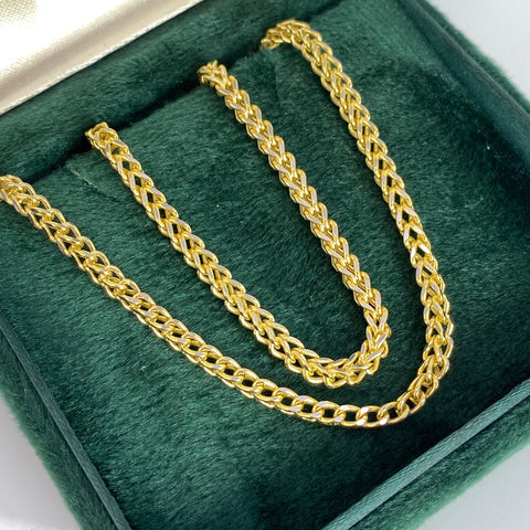 Cadena Italy Franco Oro amarillo 18k +2 / 14,64 Gr / 3 mm / 60 Cm *