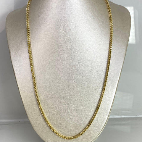 Cadena Italy Franco Oro amarillo 18k +2 / 14,64 Gr / 3 mm / 60 Cm *