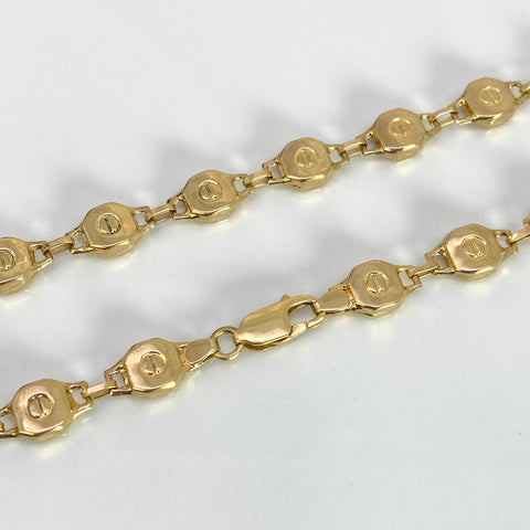 Cadena CT Oro amarillo 18k 15,08 Gr / 6,3 mm / 60 Cm *