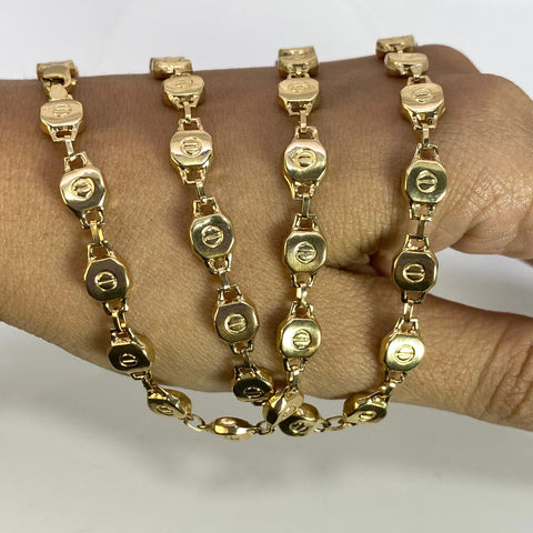 Cadena CT Oro amarillo 18k 15,08 Gr / 6,3 mm / 60 Cm *