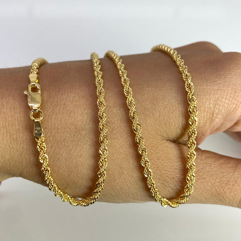 Cadena Italy Lazo Oro amarillo 18k +1 / 6,0 Gr / 2,5 mm / 60 Cm *