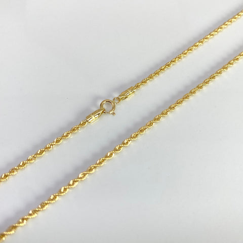 Cadena Italy Lazo Oro amarillo 18k +1 / 1,58 Gr / 1,5 mm / 45 Cm *