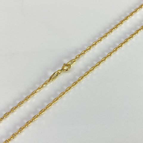 Cadena Italy Mini Cajón Oro amarillo 18k 2,92 Gr / 1,6 mm / 45 Cm *