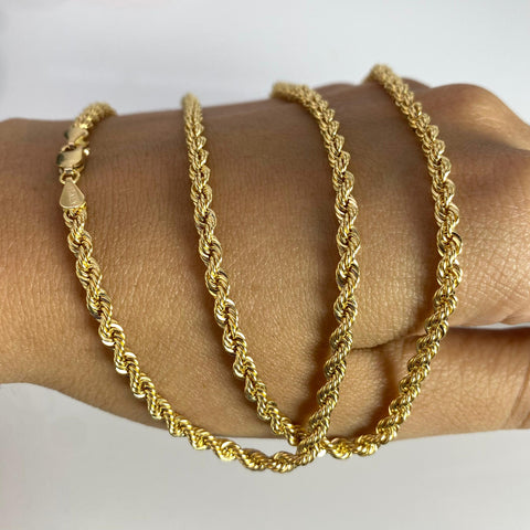 Cadena Italy Lazo Oro amarillo 18k +1 / 8,80 Gr / 3 mm / 65 Cm *