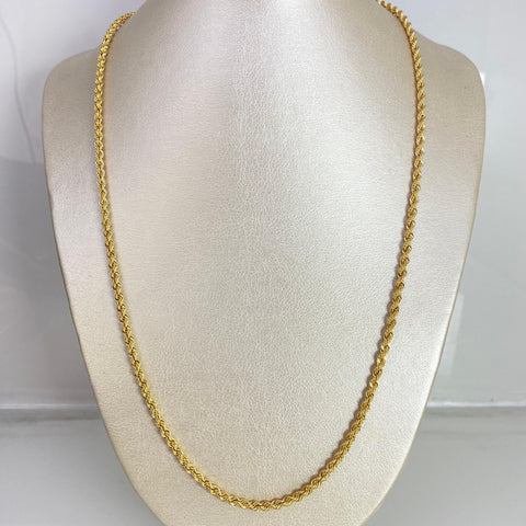 Cadena Italy Lazo Oro amarillo 18k +1 / 8,34 Gr / 3 mm / 60 Cm *