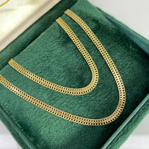 Cadena Italy Sedusa Oro amarillo 18k / 3,0 Gr / 2,9 mm / 45 Cm *