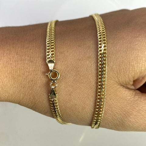 Cadena Italy Sedusa Oro amarillo 18k / 4,61 Gr / 3,5 mm / 45 Cm *