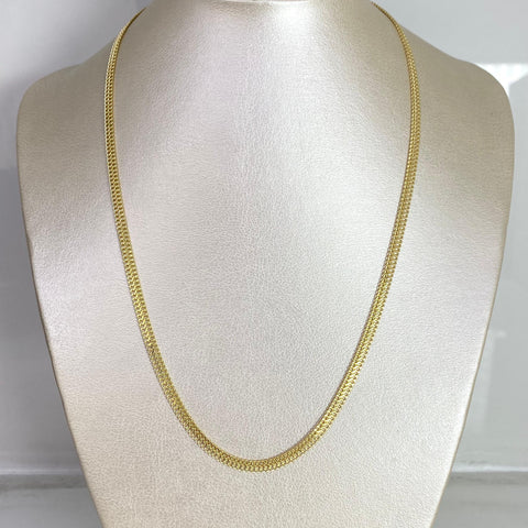 Cadena Italy Sedusa Oro amarillo 18k  / 4,90 Gr / 3,5 mm / 50 Cm *