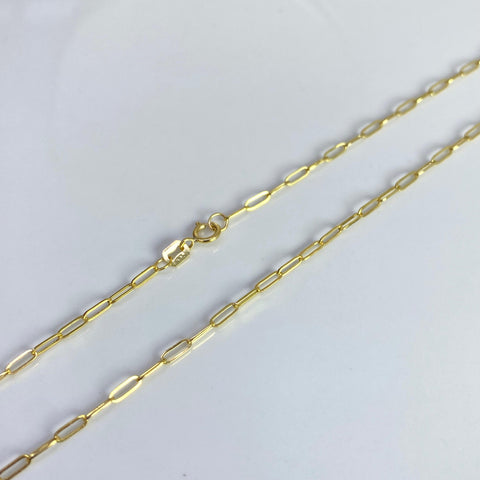 Cadena Italy Cajón Oro amarillo 18k / 1,38 Gr / 1,5 mm / 45 Cm *