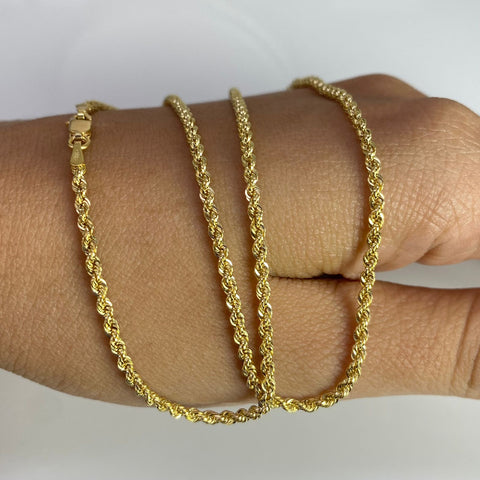 Cadena Italy Lazo Oro amarillo 18k +1 / 2,61 Gr / 2 mm / 45 Cm