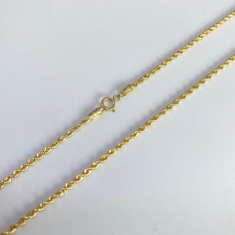 Cadena Italy Lazo Oro amarillo 18k +1 / 1,37 Gr / 1,5 mm / 50 Cm