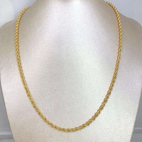 Cadena Italy Lazo Oro amarillo 18k +1 / 6,95 Gr / 3 mm / 50 Cm