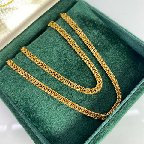 Cadena Italy Franco Especial Oro amarillo 18k + 2 / 18,93 Gr / 3 mm / 60 Cm
