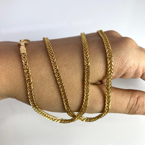 Cadena Italy Franco Especial Oro amarillo 18k + 2 / 18,93 Gr / 3 mm / 60 Cm