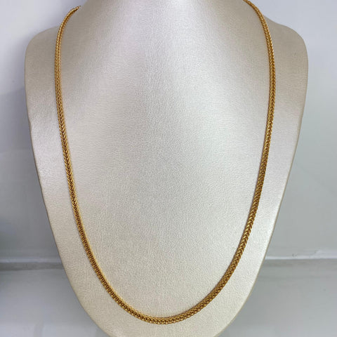 Cadena Italy Franco Especial Oro amarillo 18k + 2 / 18,93 Gr / 3 mm / 60 Cm