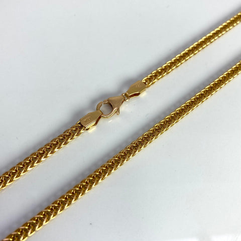 Cadena Italy Franco Especial Oro amarillo 18k + 2 / 18,93 Gr / 3 mm / 60 Cm