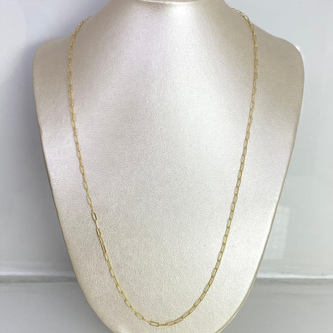 Cadena Italy Cajón Oro amarillo 18k 2,30 Gr / 1,8 mm / 60 Cm *