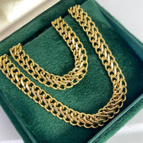 Cadena Italy Sedusa Oro amarillo 18k 12,08 Gr / 7,4 mm / 45 Cm *